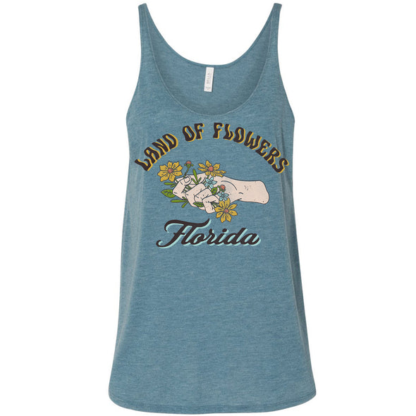 Land of Flowers Florida Flowy Tank