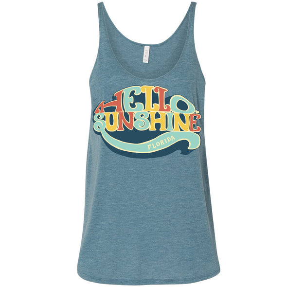 Hello Sunshine Florida Flowy Tank