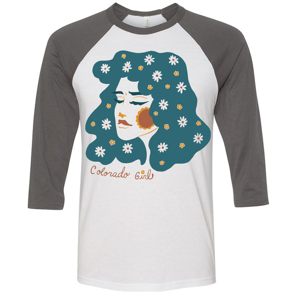 Colorado Girl Baseball Tee