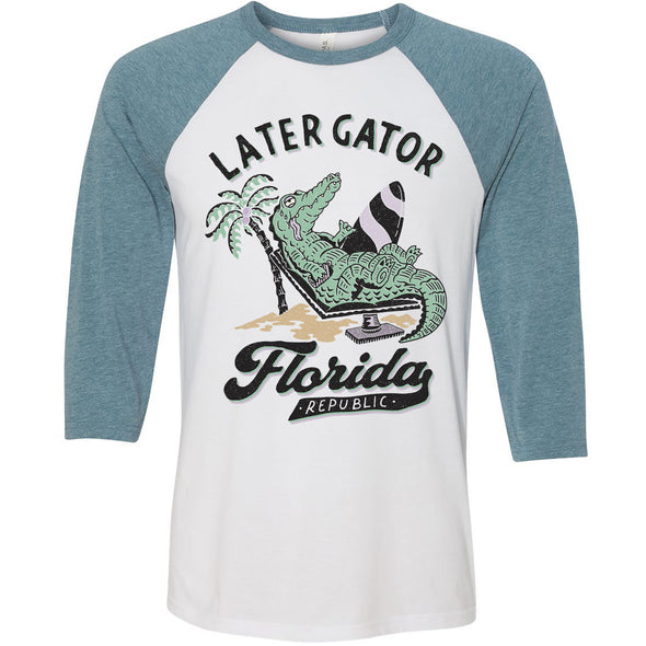 Later Gator Florida Baseball Tee