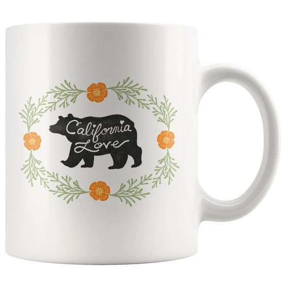 Bear CA Love Ceramic Mug-CA LIMITED