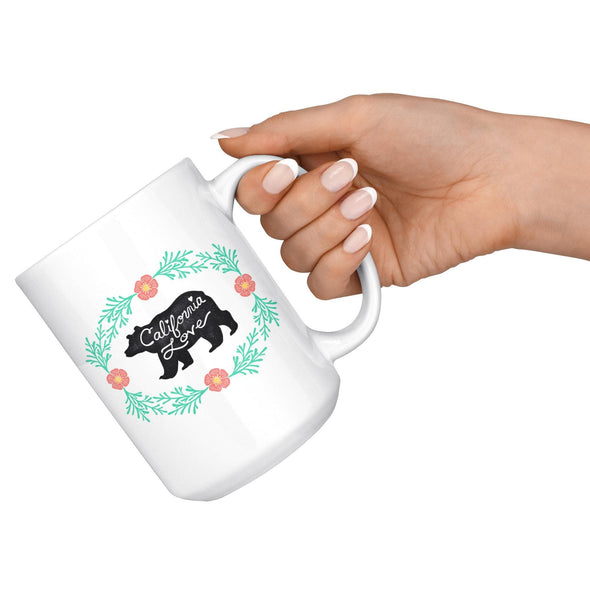 Bear CA Love Ceramic Mug-CA LIMITED