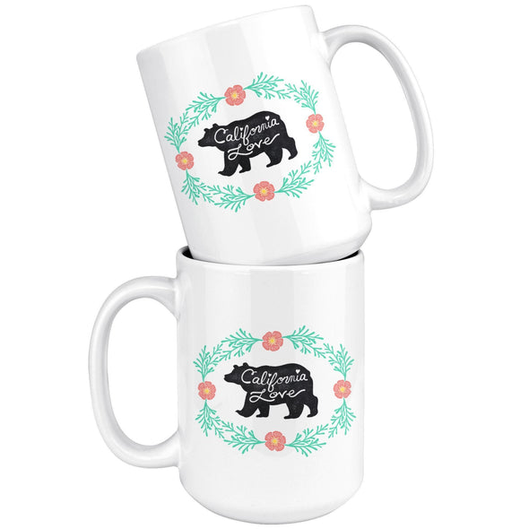 Bear CA Love Ceramic Mug-CA LIMITED