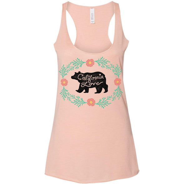 Bear CA Love Racerback Tank-CA LIMITED