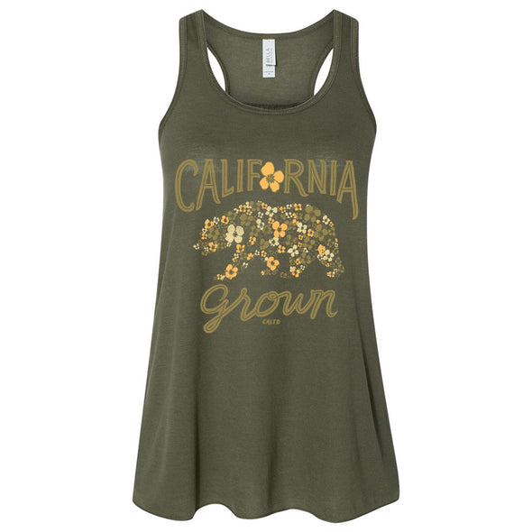 Bear Poppy Blossom Flowy Tank-CA LIMITED