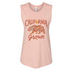 Bear Poppy Blossom Muscle Tank-CA LIMITED