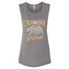 Bear Poppy Blossom Muscle Tank-CA LIMITED