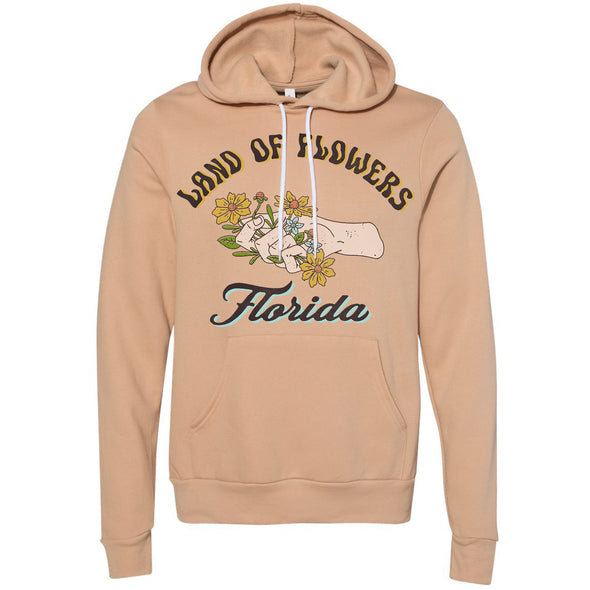 Land of Flowers Florida Pullover Hoodie