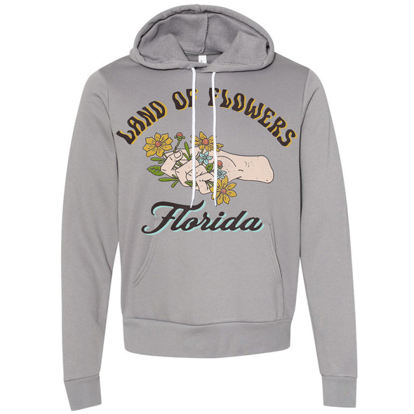 Land of Flowers Florida Pullover Hoodie