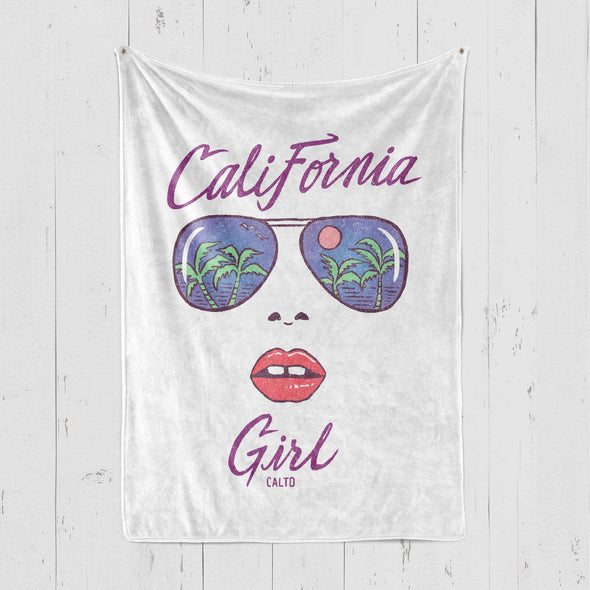 CA Girl Glasses Blanket-CA LIMITED