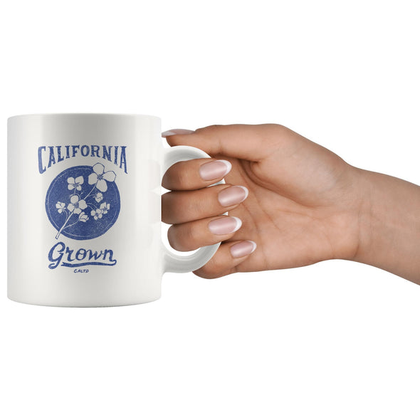 CA Grown Circle Blue Mug-CA LIMITED