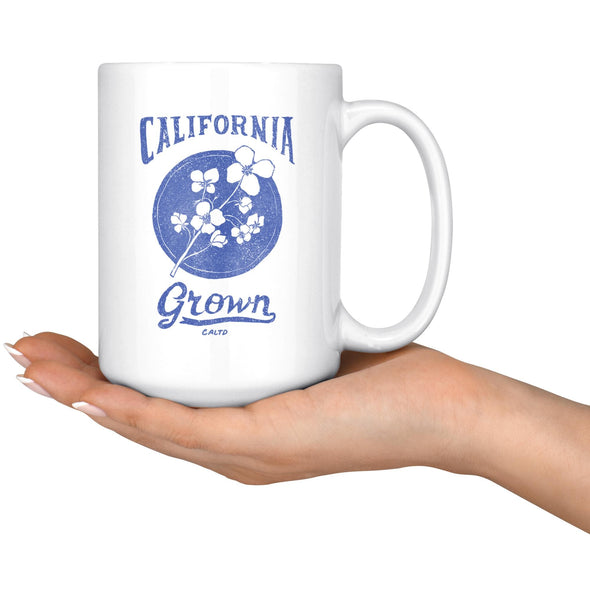 CA Grown Circle Blue Mug-CA LIMITED