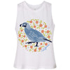 CA Poppy Quail Cropped Tank-CA LIMITED