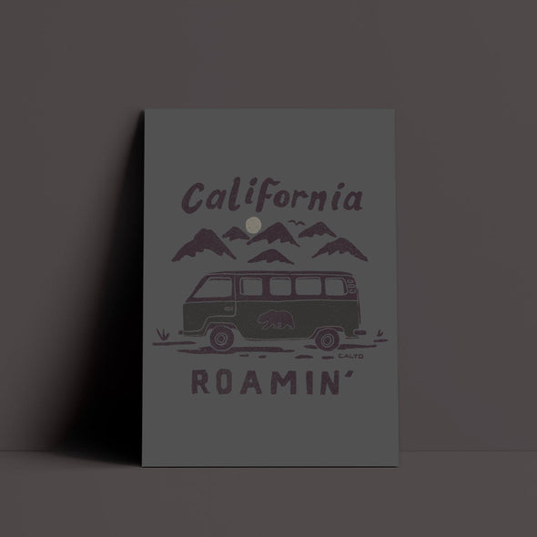 CA Roamin' Grey Poster-CA LIMITED
