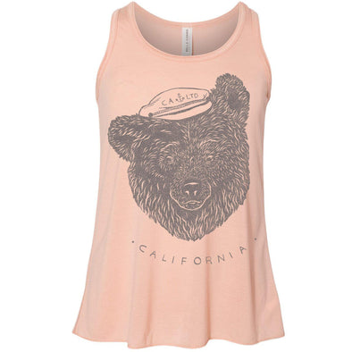 CA Sailor Bear Youth Flowy Tank-CA LIMITED