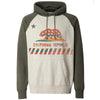 CA Star Flag Raglan Hoodie-CA LIMITED