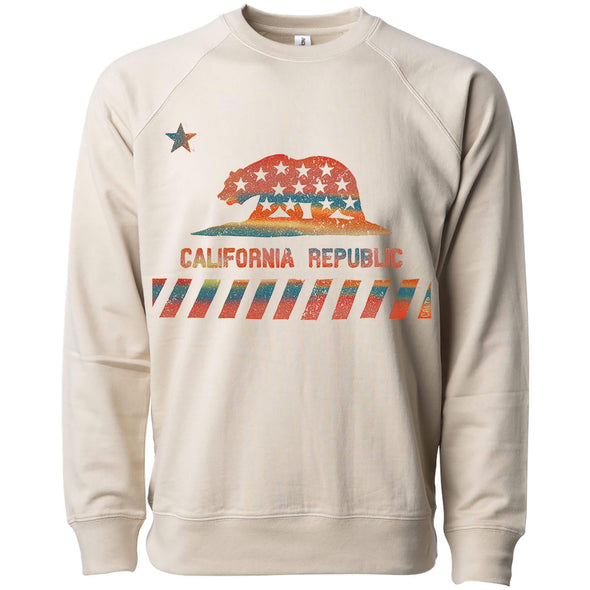 CA Star Flag Raglan Sweater-CA LIMITED