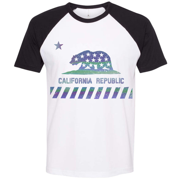 CA Star Flag Raglan Tee-CA LIMITED