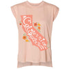CA State With Poppies Rolled Sleeve Tank-CA LIMITED