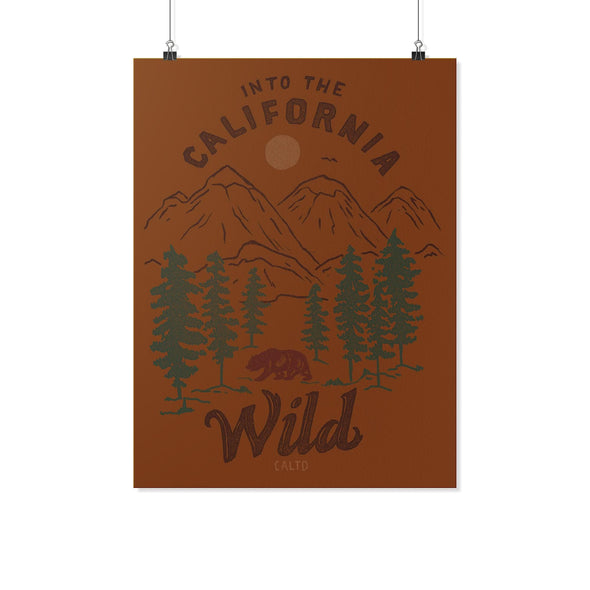 CA Wild Orange Poster-CA LIMITED