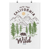 CA Wild White Poster-CA LIMITED