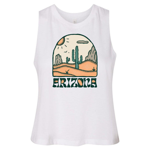 Cactus Arizona Cropped Tank-CA LIMITED