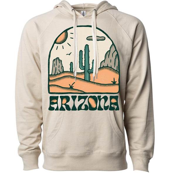 Cactus Arizona Raglan Hoodie-CA LIMITED