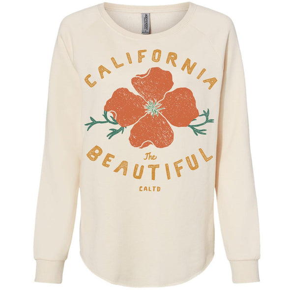 Cali Beautiful Crewneck Sweatshirt-CA LIMITED
