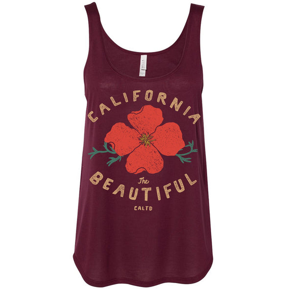 Cali Beautiful Side Slit Tank-CA LIMITED