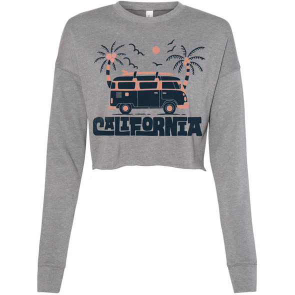 Cali Van Cropped Sweater-CA LIMITED