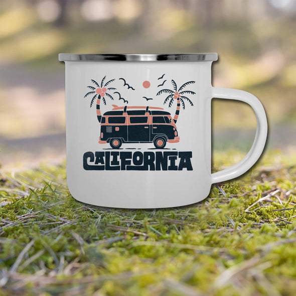 Cali Van Navy Camper Mug-CA LIMITED