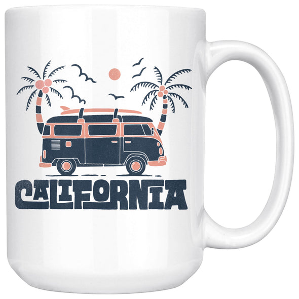 Cali Van Navy Mug-CA LIMITED
