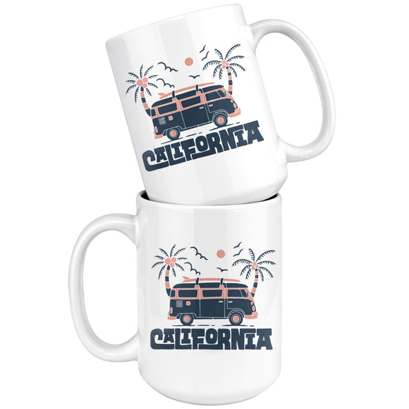 Cali Van Navy Mug-CA LIMITED