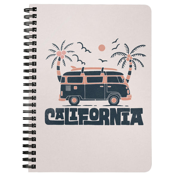 Cali Van Sundae Cream Notebook-CA LIMITED