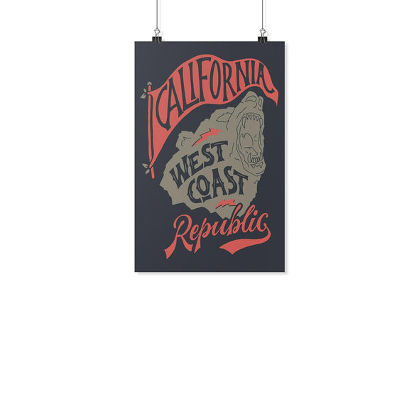 California Bear Poster-CA LIMITED