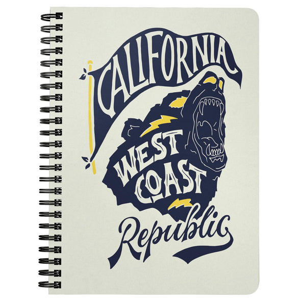 California Bear Spiral Notebook-CA LIMITED