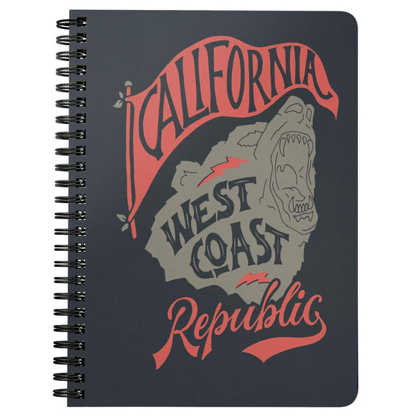 California Bear Spiral Notebook-CA LIMITED