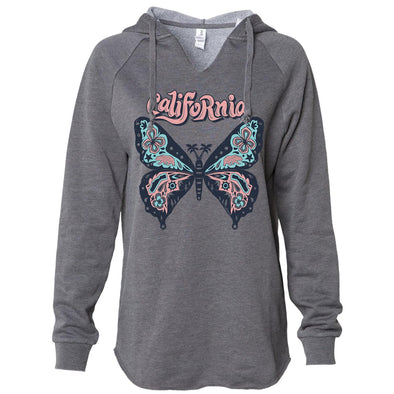 California Butterfly Grey Tunic-CA LIMITED