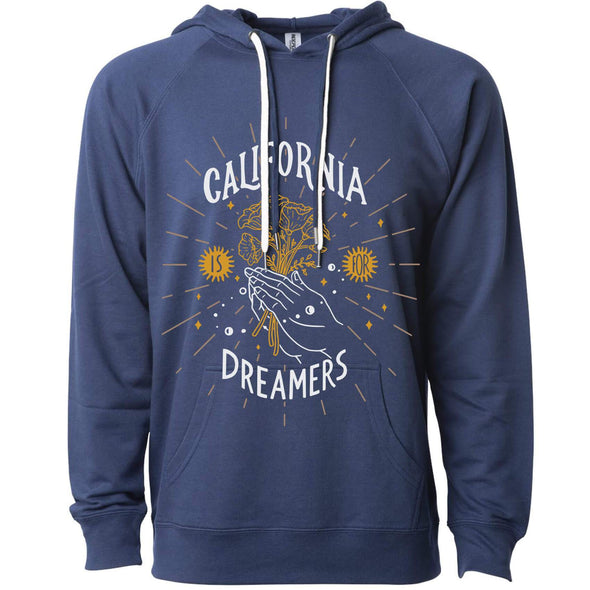 California Dreamers Raglan Hoodie-CA LIMITED