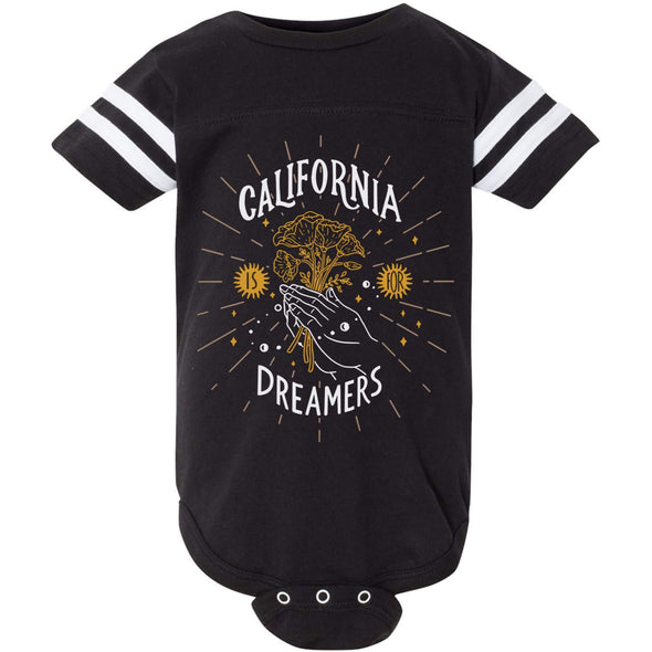 California Dreamers Stripes Baby Onesie-CA LIMITED