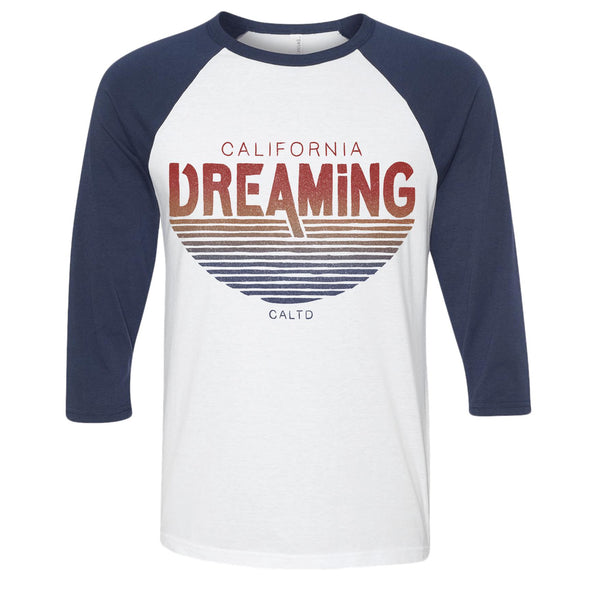 California Dreaming Baseball Tee-CA LIMITED