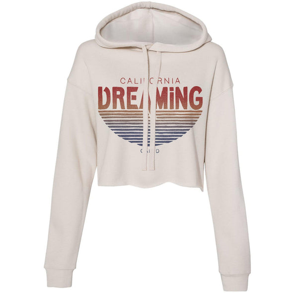 California Dreaming Cropped Hoodie-CA LIMITED