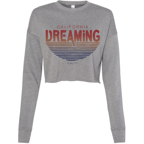 California Dreaming Cropped Sweater-CA LIMITED