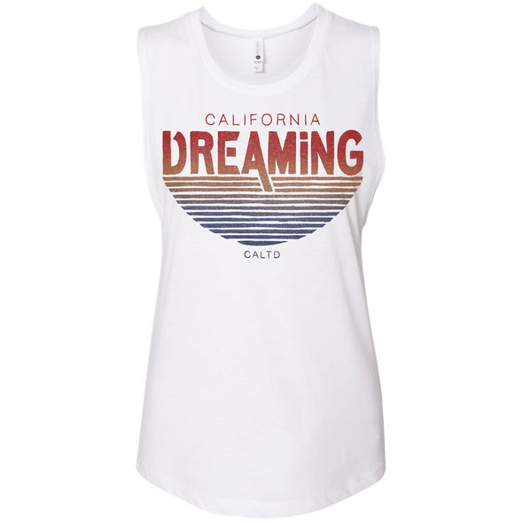 California Dreaming Muscle Tank-CA LIMITED