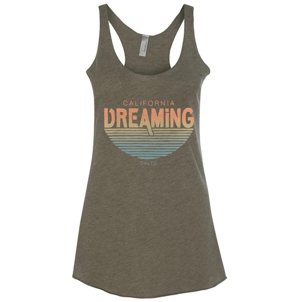 California Dreaming Racerback Tank-CA LIMITED