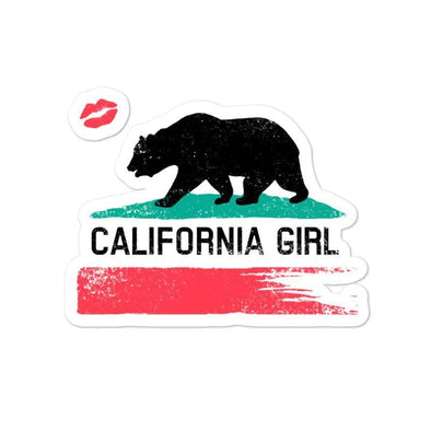 California Girl Decal-CA LIMITED