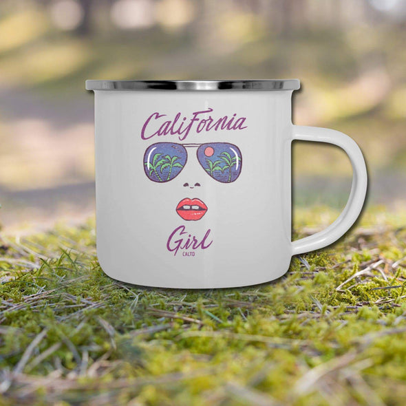 California Girl Glasses Camper Mug-CA LIMITED