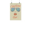 California Girl Glasses Cream Poster-CA LIMITED