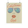 California Girl Glasses Cream Poster-CA LIMITED