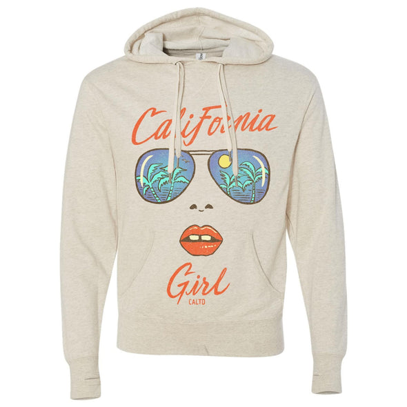 California Girl Glasses Hoodie-CA LIMITED